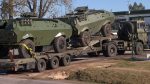 Llegaron las tanquetas del Ejército a Montevideo para ser utilizadas por la Policía en los barrios más violentos